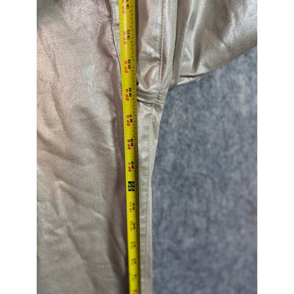 Kut From The Kloth NEW Shiny Gold Sz 2 High Rise Charlize Fab Ab Cigarette Leg - Picture 9 of 10